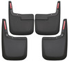HUSKY LINERS 58446 CUSTOM MUD GUARDS FRONT AND REAR MUD GUARD SET FOR 2015-2020 F-150 DOES NOT HAVE FORD OEM FENDER FLARES