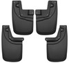HUSKY LINERS 56936 CUSTOM MUD GUARDS FRONT AND REAR MUD GUARD SET FOR 2005-2015 TACOMA