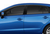 HUSKY LINERS 2854131 LOW PROFILE VENTVISOR DEFLECTOR SMOKE OUTSIDE MOUNT 4 PIECE FOR 2012-2023 IMPREZA