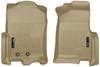 HUSKY LINERS 18373 WEATHERBEATER FRONT FLOOR LINERS FOR 2011-2017 EXPEDITION/NAVIGATOR TAN