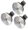 CPP CUMMINS 3PC BILLET FREEZE PLUG SET 1989-2002 DODGE CUMMINS 12V/24V