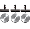 CPP CUMMINS 3PC BILLET FREEZE PLUG SET 1989-2002 DODGE CUMMINS 12V/24V