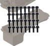 CPP 3920400 OIL PAN BOLTS FOR 89-18 DODGE CUMMINS 5.9L/6.7L 12V/24V