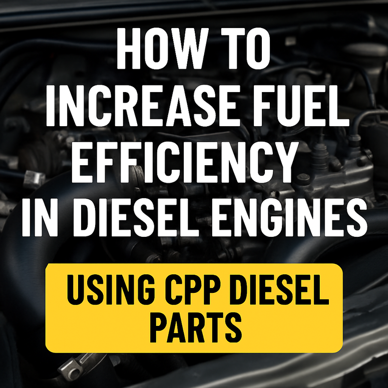 How to Increase Fuel Efficiency in Diesel Engines with CPP Diesel Parts