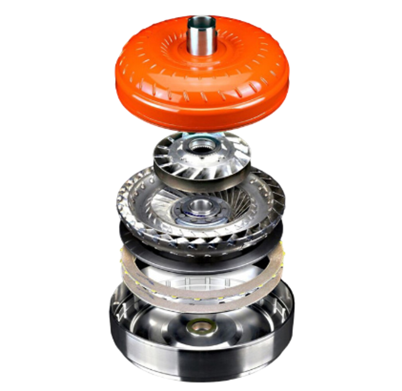 SUNCOAST 68RFE-46-3D 68RFE TRIPLE DISC TORQUE CONVERTER FOR 07.5-12 DODGE RAM WITH 6.7L CUMMINS