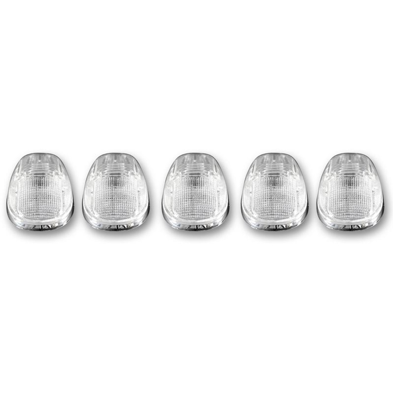 RECON 264145CL CLEAR LENS AMBER LED CAB LIGHTS FOR 1999-2002 DODGE RAM 2500/3500