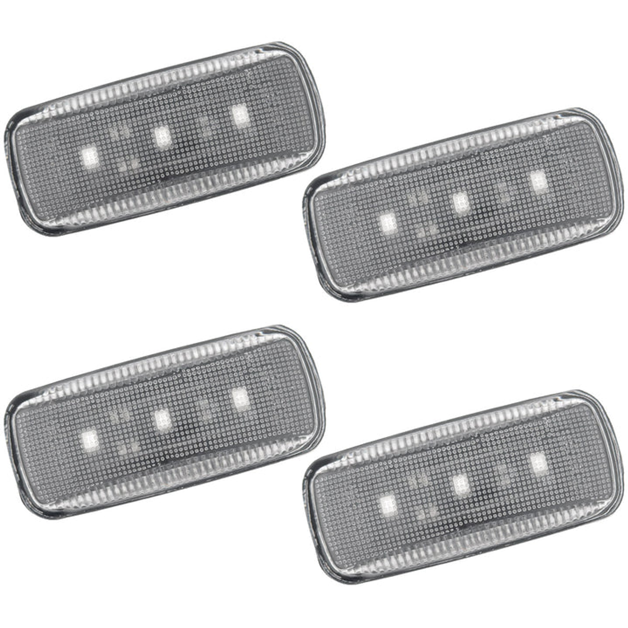 RECON 264137CL CLEAR 4-PC LED DUALLY FENDER LIGHTS 2010-2018 RAM DUALLY RECON 264137CL CLEAR 4-PC LED DUALLY FENDER LIGHTS 2010-2018 RAM DUALLY