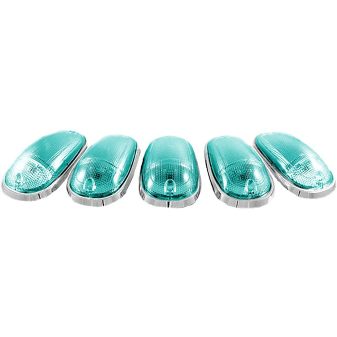 RECON 264146SW SUPER WHITE LENS AMBER LED CAB LIGHT KIT 2003-2018 DODGE RAM 2500/3500