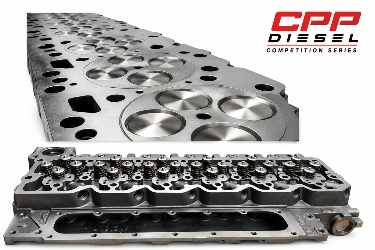CPP COMPETITION CUMMINS CYLINDER HEAD FOR 1989-2018 DODGE RAM 5.9L/6.7L 12V & 24V