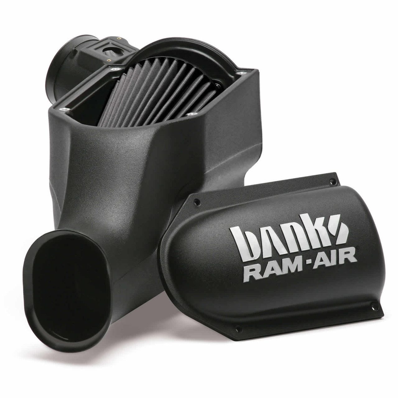 BANKS 42155-D RAM-AIR COLD-AIR INTAKE SYSTEM DRY FILTER 03-07 FORD 6.0L