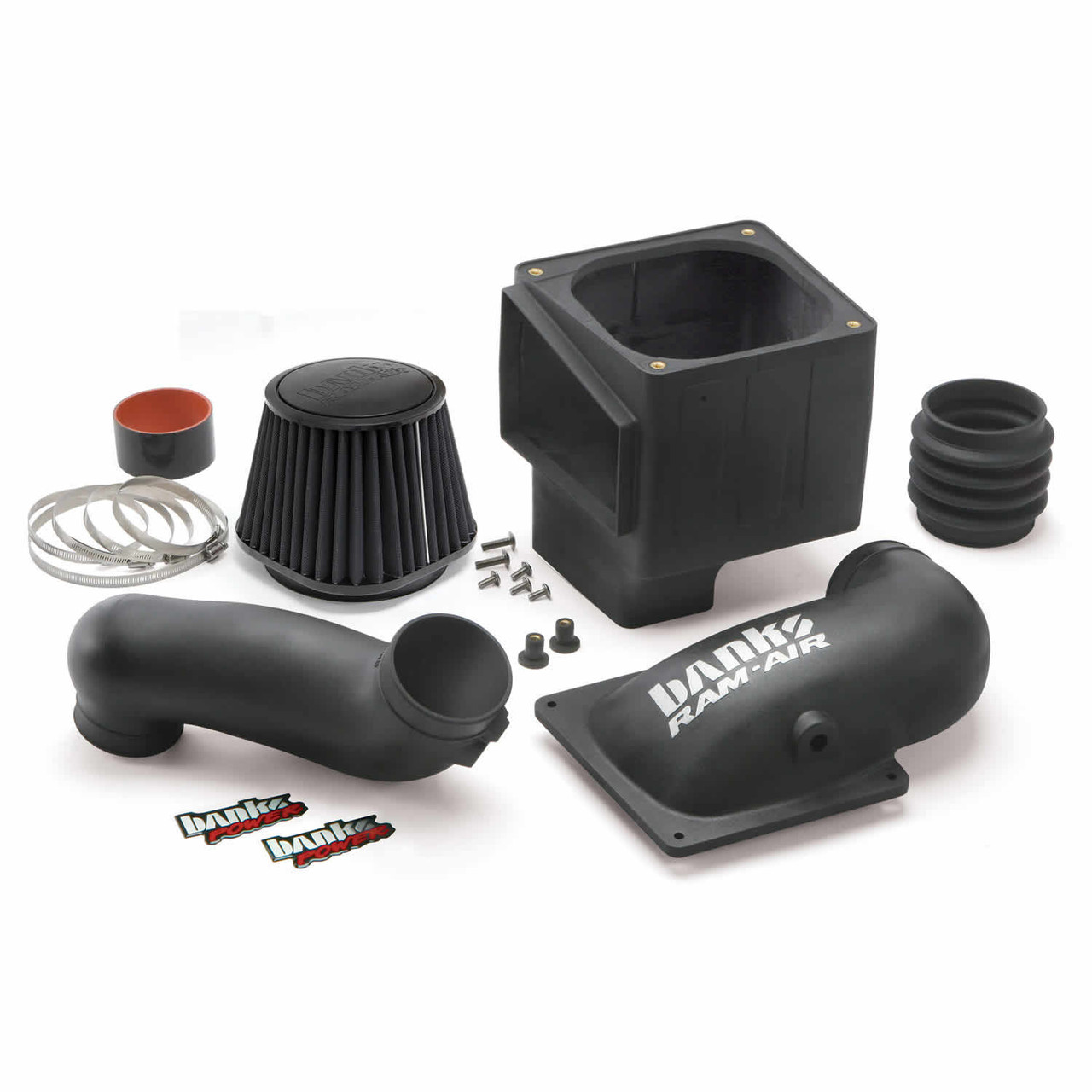 BANKS POWER 42145-D RAM-AIR COLD AIR INTAKE SYSTEM WITH DRY FILTER FOR 03-07 CUMMINS 5.9L 24V BANKS POWER 42145-D RAM-AIR COLD AIR INTAKE SYSTEM WITH DRY FILTER FOR 03-07 CUMMINS 5.9L 24V