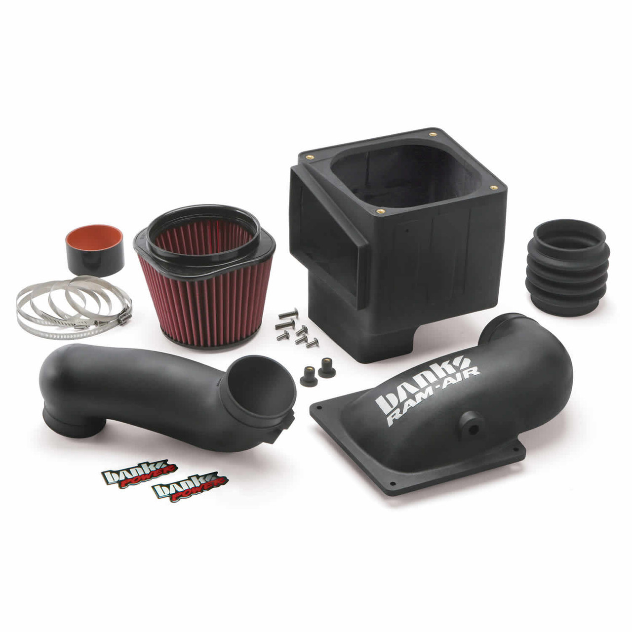 BANKS POWER 42145 RAM-AIR COLD AIR INTAKE SYSTEM WITH OILED FILTER FOR 03-07 CUMMINS 5.9L 24V BANKS POWER 42145 RAM-AIR COLD AIR INTAKE SYSTEM WITH OILED FILTER FOR 03-07 CUMMINS 5.9L 24V