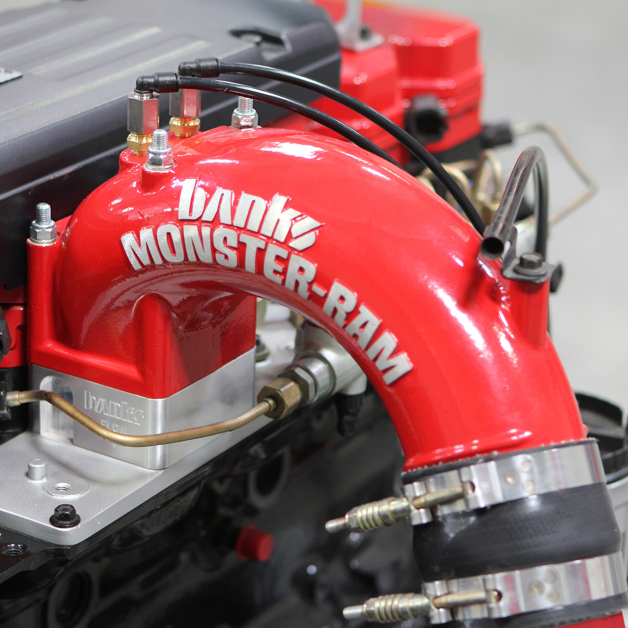 BANKS POWER 42766 MONSTER-RAM INTAKE ELBOW W/BOOST TUBE FOR 03-07 CUMMINS 5.9L 24V