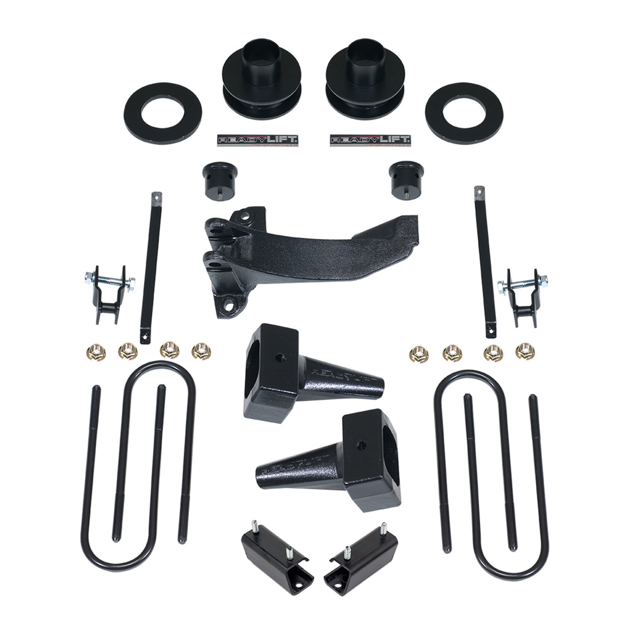 READYLIFT 69-2524 2.5" SST LIFT KIT W/ 4" REAR BLOCKS - FORD SUPER DUTY F250/F350 4WD (1-PC DRIVE SHAFT ONLY) 2011-2016 READYLIFT 69-2524 2.5" SST LIFT KIT W/ 4" REAR BLOCKS - FORD SUPER DUTY F250/F350 4WD (1-PC DRIVE SHAFT ONLY) 2011-2016