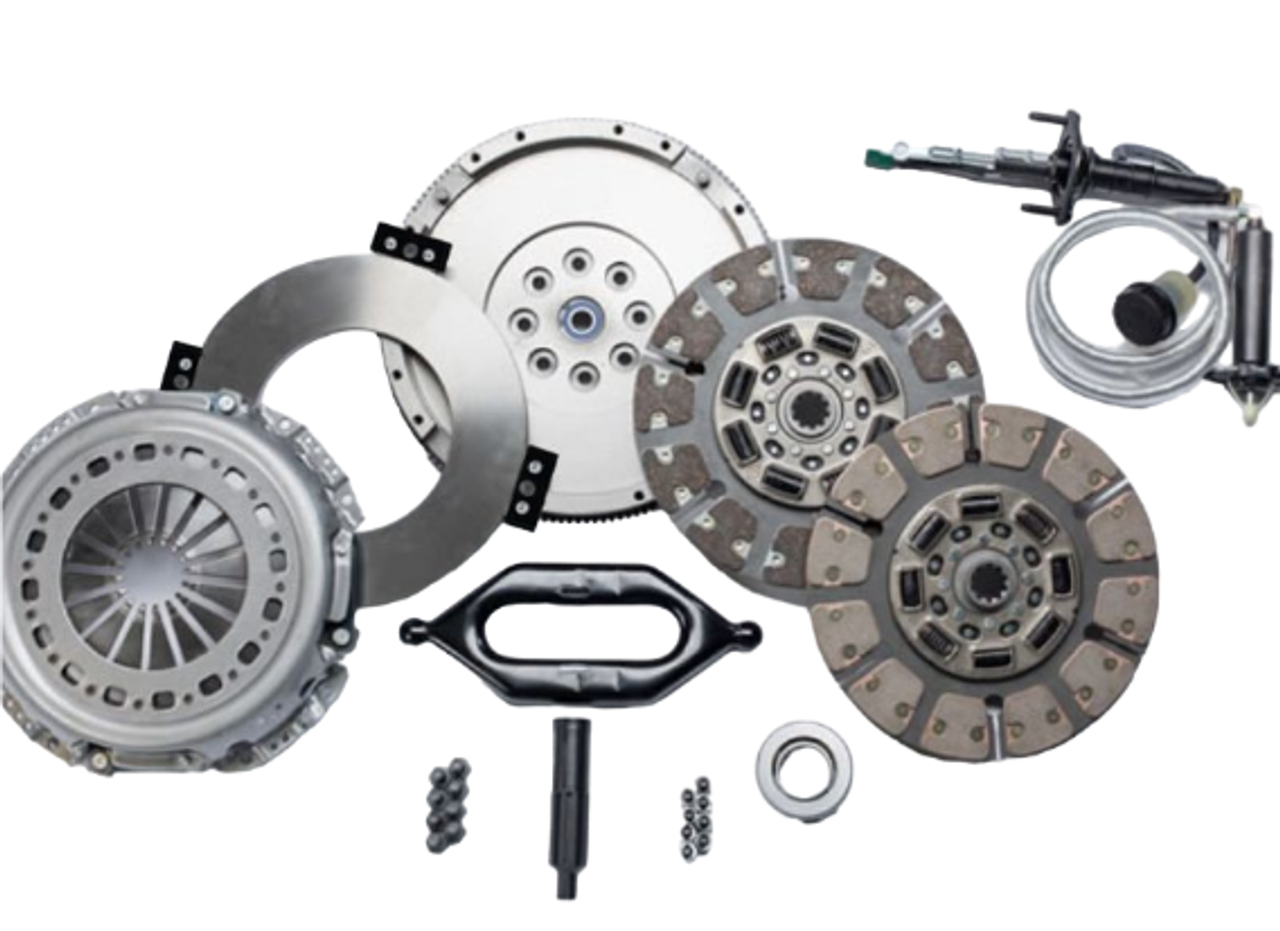 SOUTH BEND SDD3250-GK STREET/TOW DUAL DISC CLUTCH 650HP 2005.5–2018 DODGE RAM 5.9/6.7 CUMMINS (G56 6-SPEED)