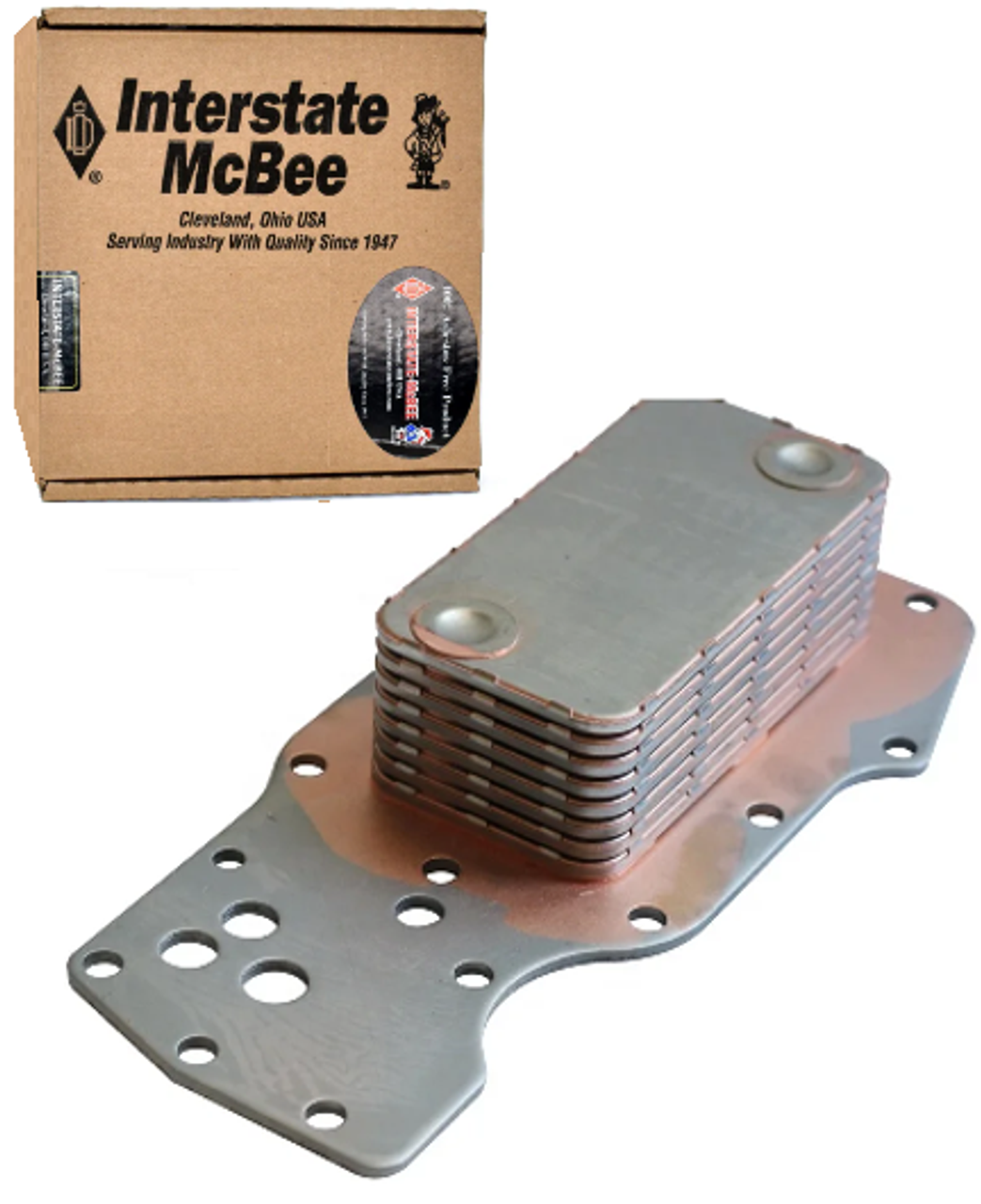 INTERSTATE-MCBEE M-3959031 OIL COOLER 03-07 5.9L CUMMINS (AFTERMARKET REPLACEMENT)