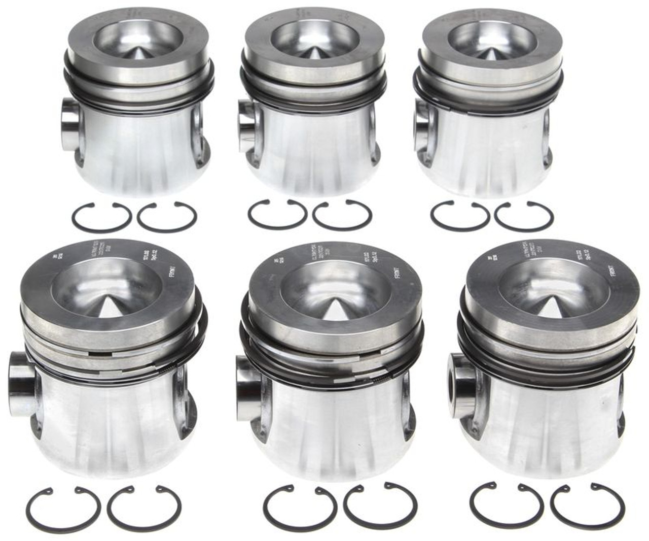 MAHLE 224-3523WR PISTON SET W/ RINGS – MARINE BOWL (STD) FOR 94–98 CUMMINS 5.9 MAHLE 224-3523WR PISTON SET W/ RINGS – MARINE BOWL (STD) FOR 94–98 CUMMINS 5.9