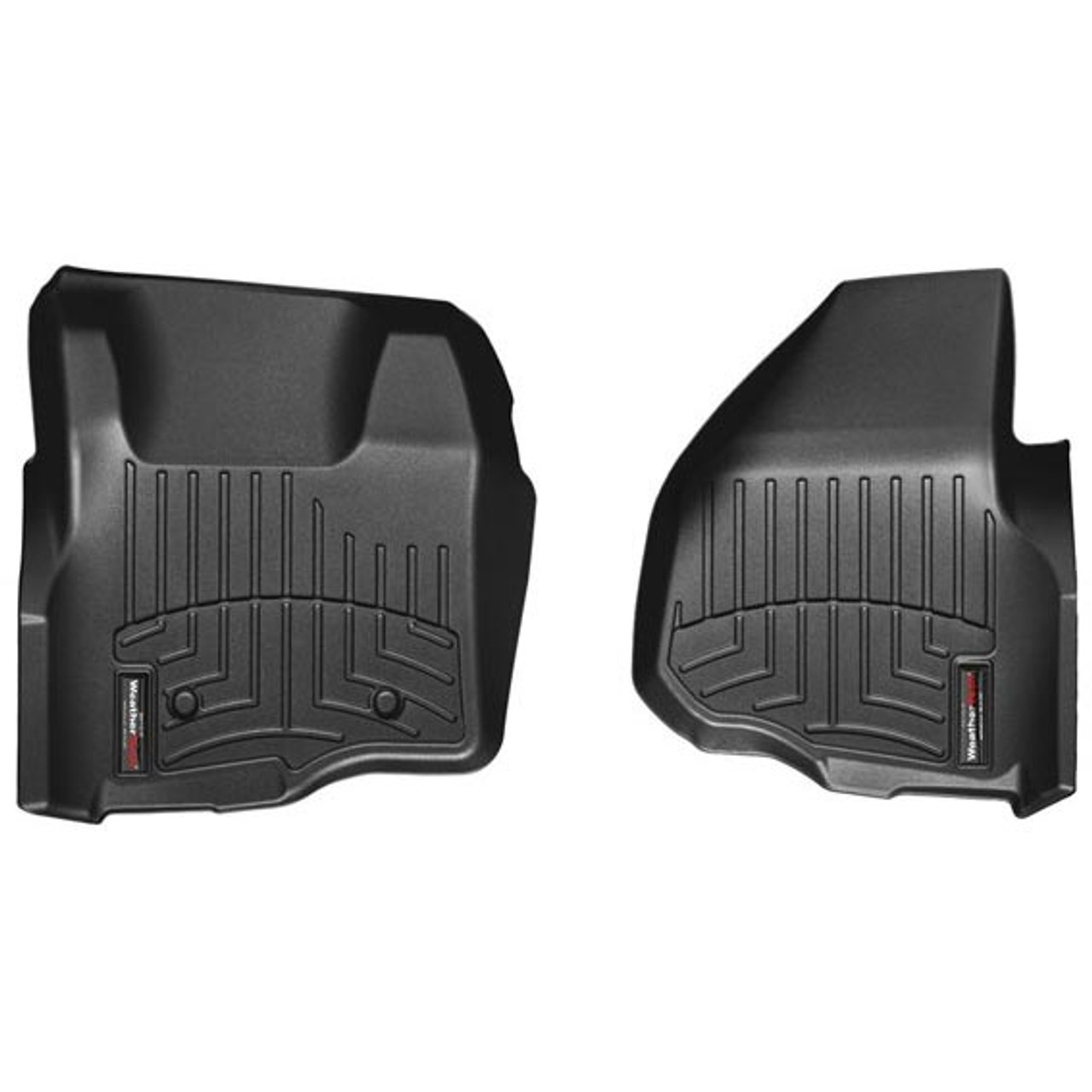 WEATHERTECH 443051 BLACK FRONT FLOORLINER FORD F-250/F-350/F-450/F-550 2011 - 2016 FITS SUPERCAB AND SUPER CREW