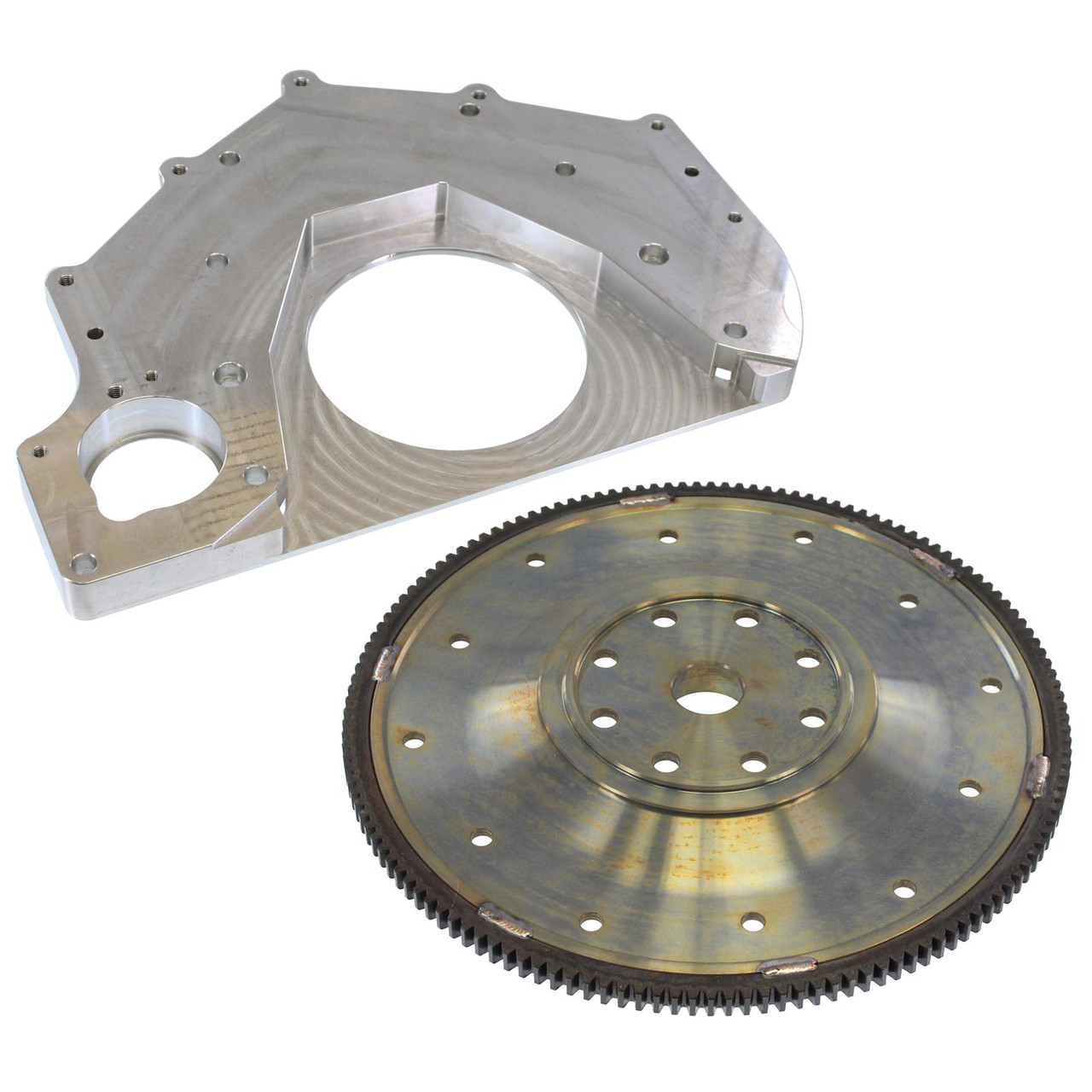 CPP 1374/1327 CUMMINS TO GM BELLHOUSING ADAPTER AND FLYWHEEL KIT FOR 89-02 CUMMINS 5.9L 12V/24V CPP 1374/1327 CUMMINS TO GM BELLHOUSING ADAPTER AND FLYWHEEL KIT FOR 89-02 CUMMINS 5.9L 12V/24V