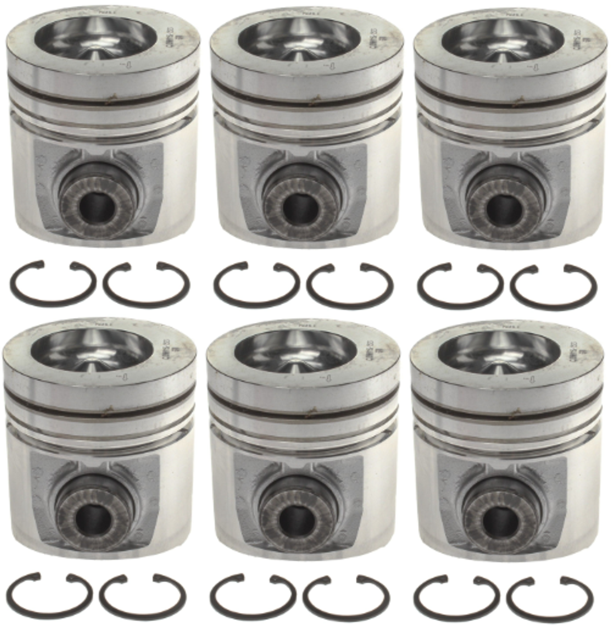 MAHLE 224-3523WR.040 PISTON KIT W/RINGS MARINE BOWL (.040) FOR 89-98 CUMMINS 5.9 MAHLE 224-3523WR.040 PISTON KIT W/RINGS MARINE BOWL (.040) FOR 89-98 CUMMINS 5.9