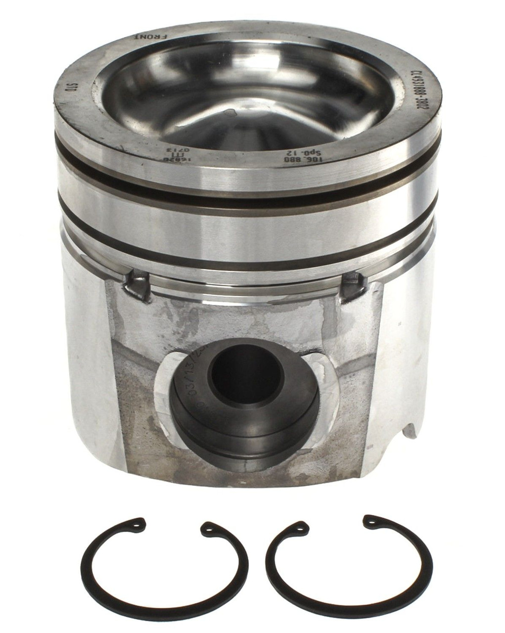 MAHLE 224-3802.020 PISTON KIT MARINE BOWL (.020) FOR 2007.5–2018 CUMMINS 6.7L ENGINE