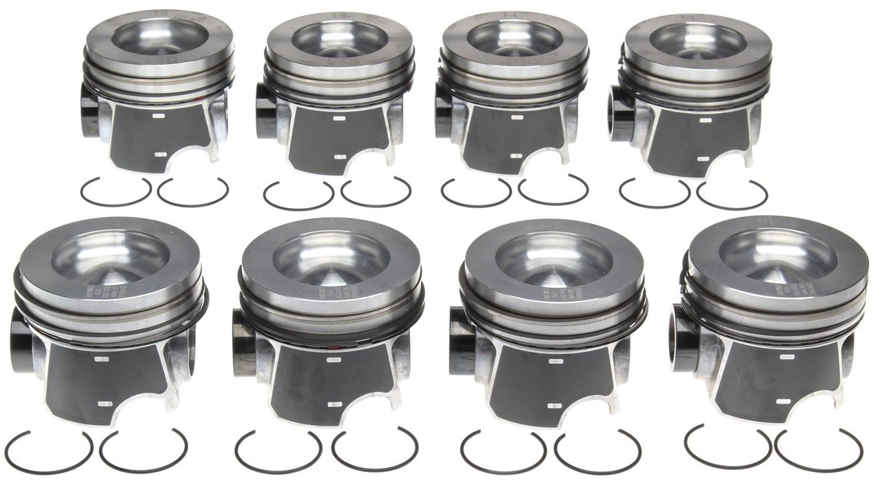 MAHLE 224-3953WR PISTON W/RINGS REDUCED COMPRESSION (STD) FOR 08-10 FORD POWERSTROKE
