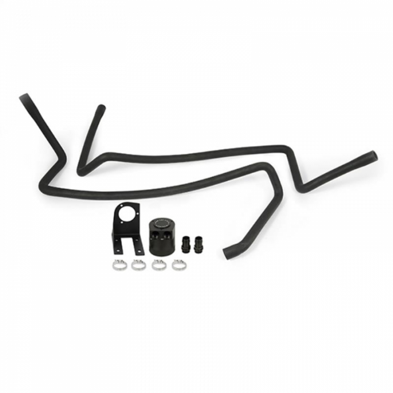 MISHIMOTO MMBCC-F2D-03BE  BAFFLED OIL CATCH CAN KIT  2003-2007 FORD POWERSTROKE 6.0L MISHIMOTO MMBCC-F2D-03BE  BAFFLED OIL CATCH CAN KIT  2003-2007 FORD POWERSTROKE 6.0L