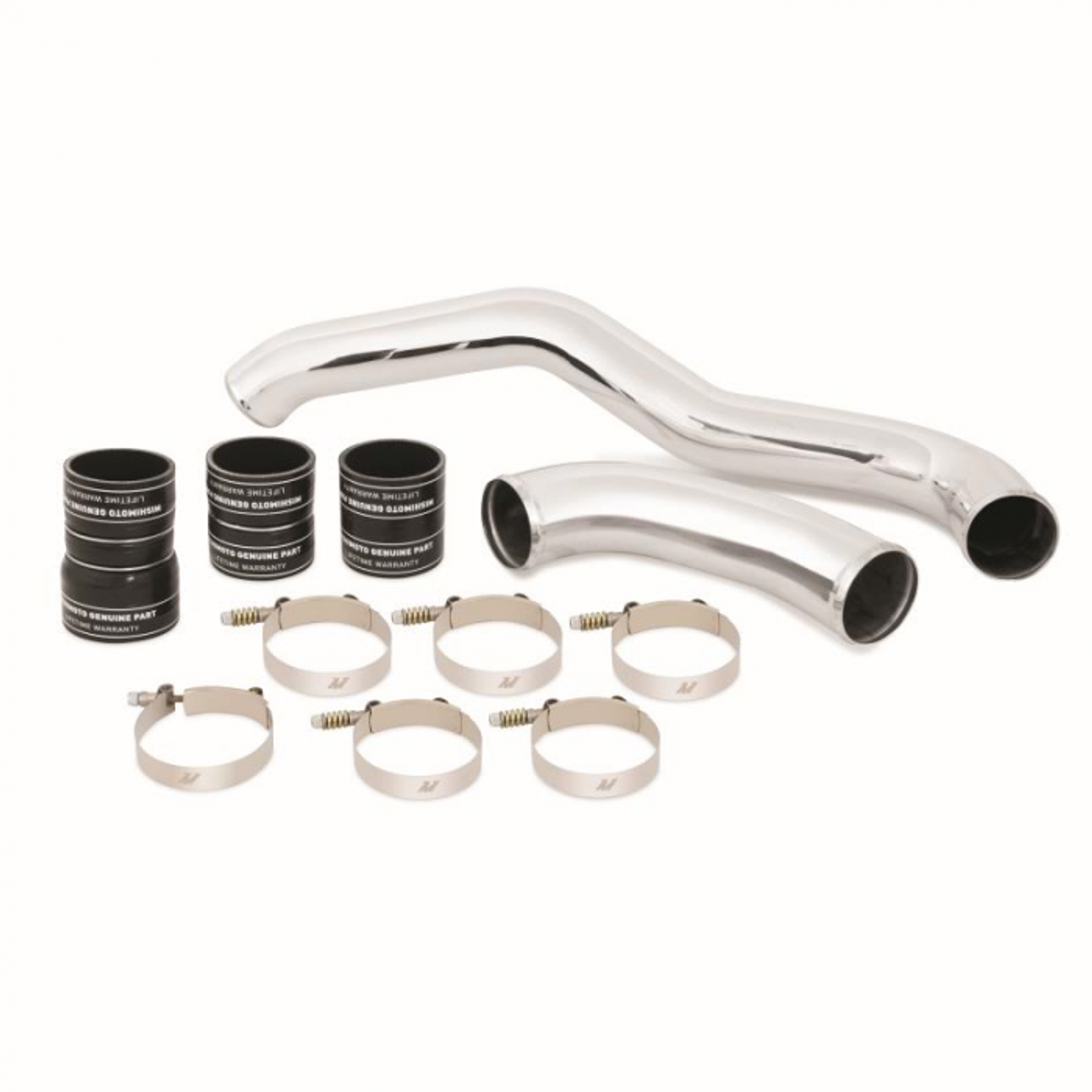 MISHIMOTO MMICP-F2D-08HBK  HOT-SIDE INTERCOOLER PIPE AND BOOT KIT  2008-2010 FORD POWERSTROKE 6.4L MISHIMOTO MMICP-F2D-08HBK  HOT-SIDE INTERCOOLER PIPE AND BOOT KIT  2008-2010 FORD POWERSTROKE 6.4L