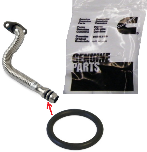 Bluesound Powernode Turbo Oil Drain Gasket 4891288 For Dodge Ram Cummins 5.9L/6.7L Made In U.S.A Desbrozadora Gasolina Honda - Foto 6
