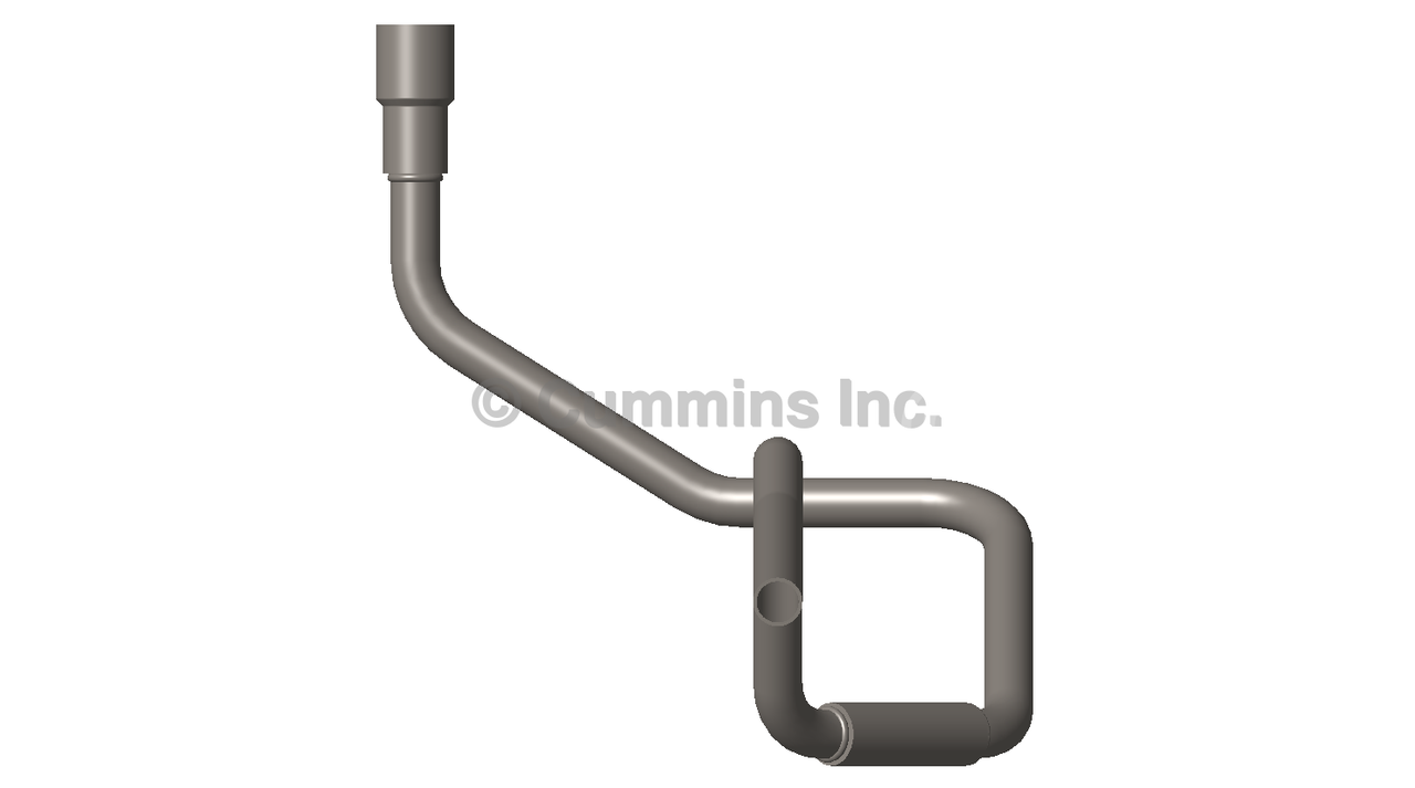 CUMMINS 5265108 OEM CRANKCASE BREATHER VENT TUBE – RAM 5.9L (2003–2005)