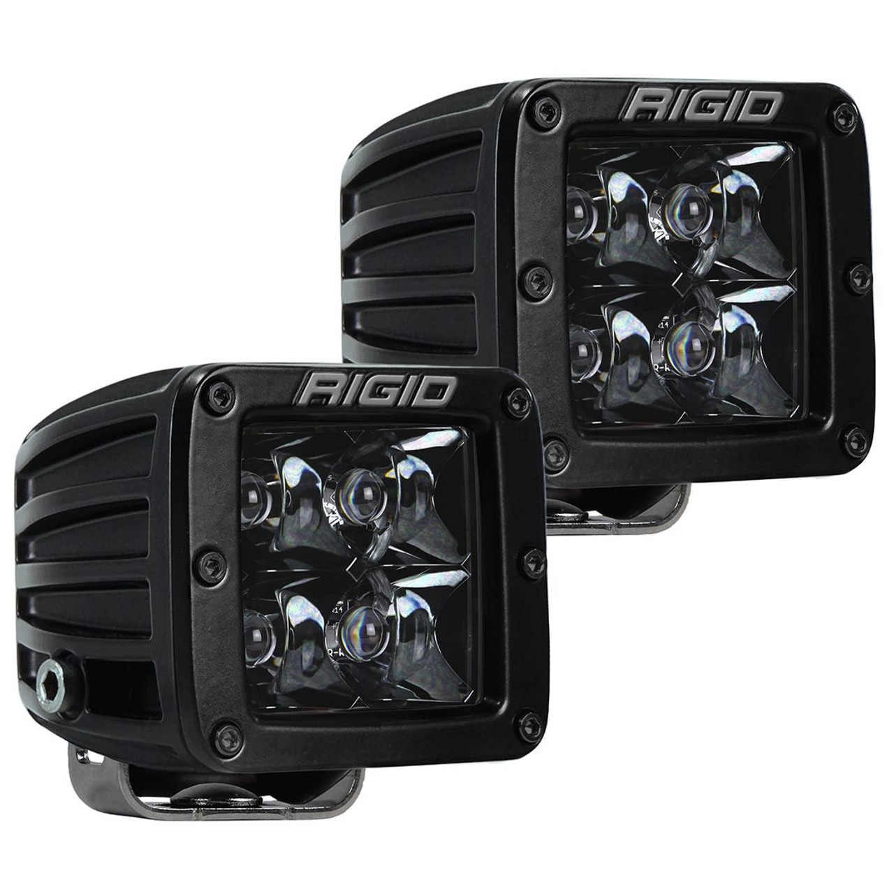 RIGID INDUSTRIES 202213BLK SPOT SURFACE MOUNT MIDNIGHT PAIR D-SERIES PRO RIGID INDUSTRIES 202213BLK SPOT SURFACE MOUNT MIDNIGHT PAIR D-SERIES PRO