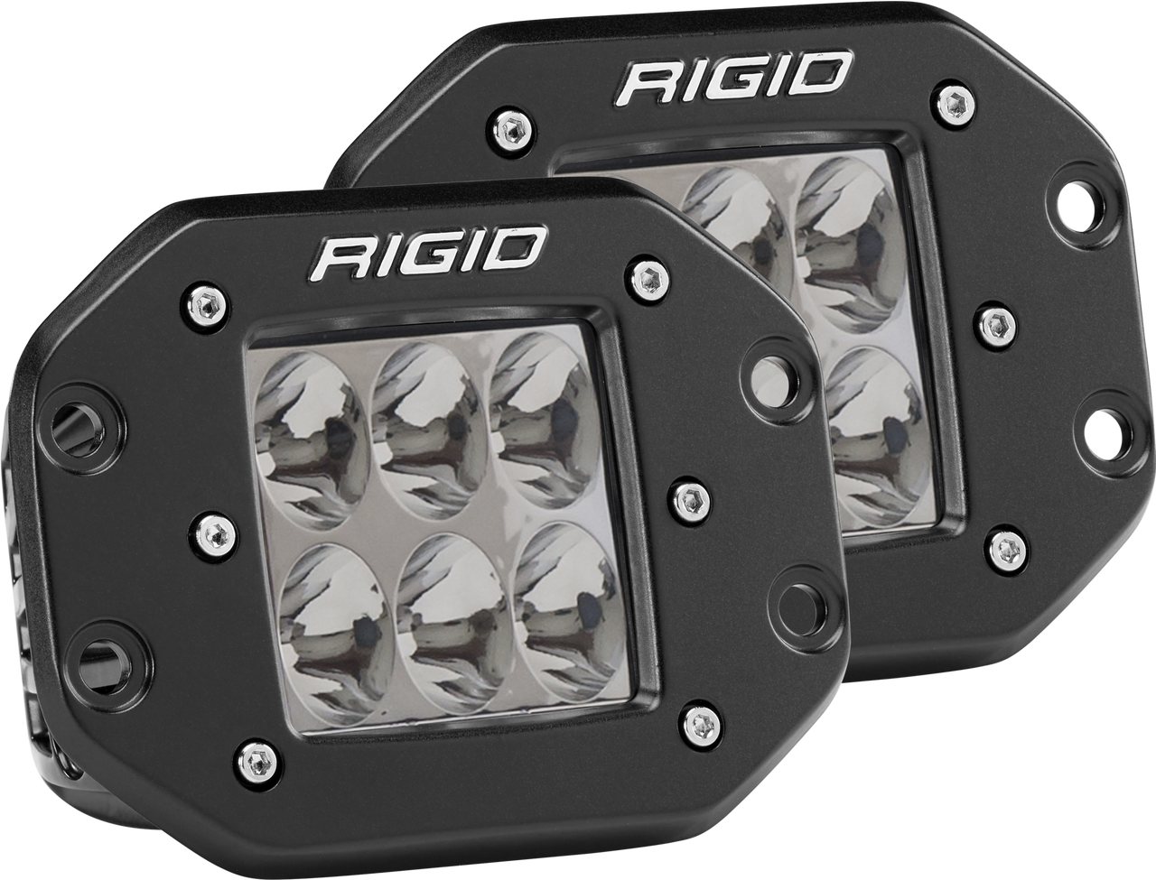 RIGID INDUSTRIES 512313 DRIVING FLUSH MOUNT PAIR D-SERIES PRO