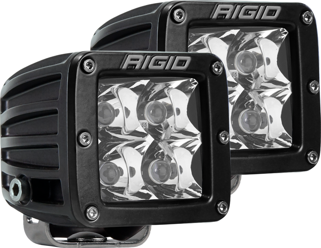 RIGID INDUSTRIES 202213 SPOT SURFACE MOUNT BLACK PAIR D-SERIES PRO