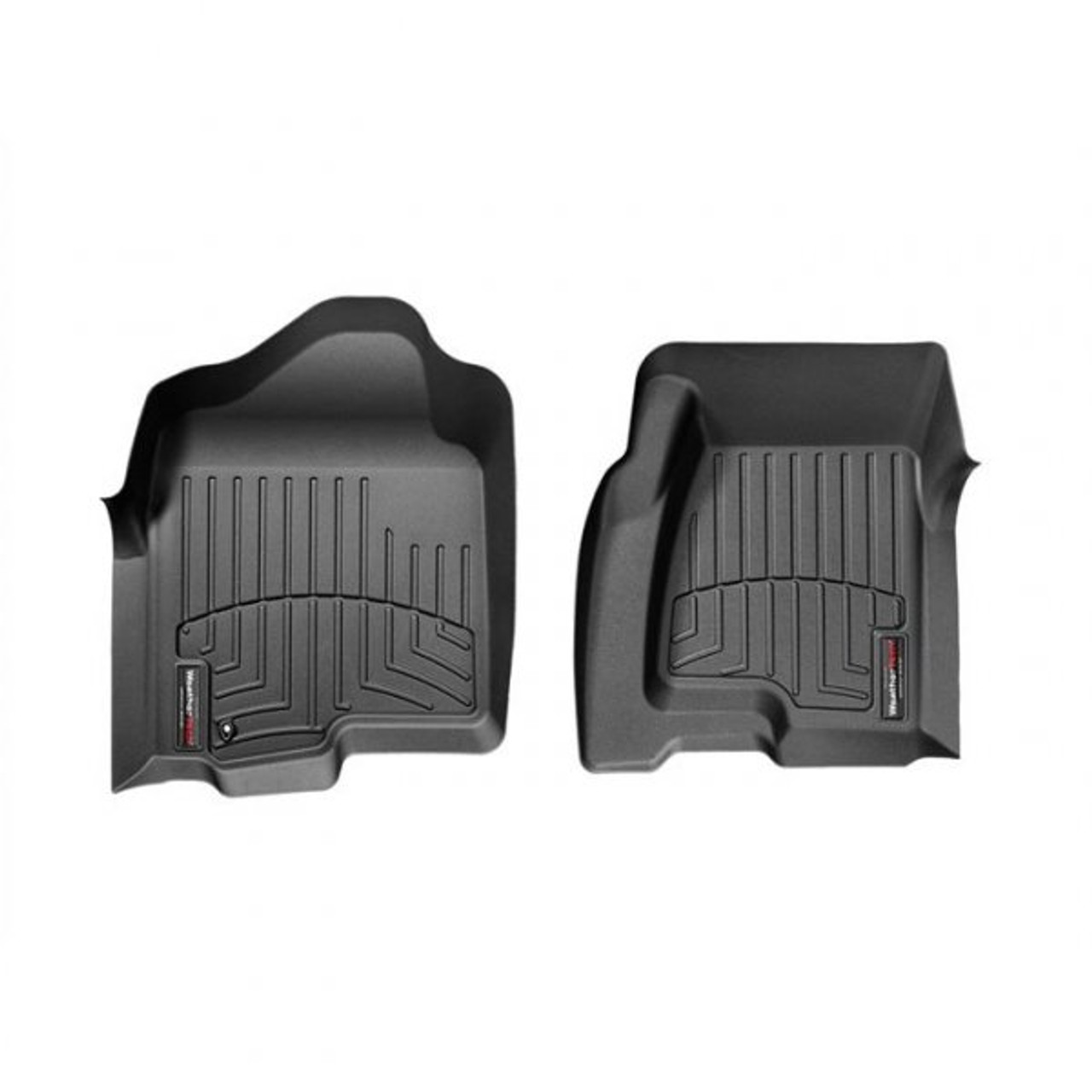 WEATHERTECH 440031 DIGITALFIT FRONT FLOORLINER 2001-2007 GM SILVERADO/SIERRA (EXTENDED/CREW CAB) (BLACK)