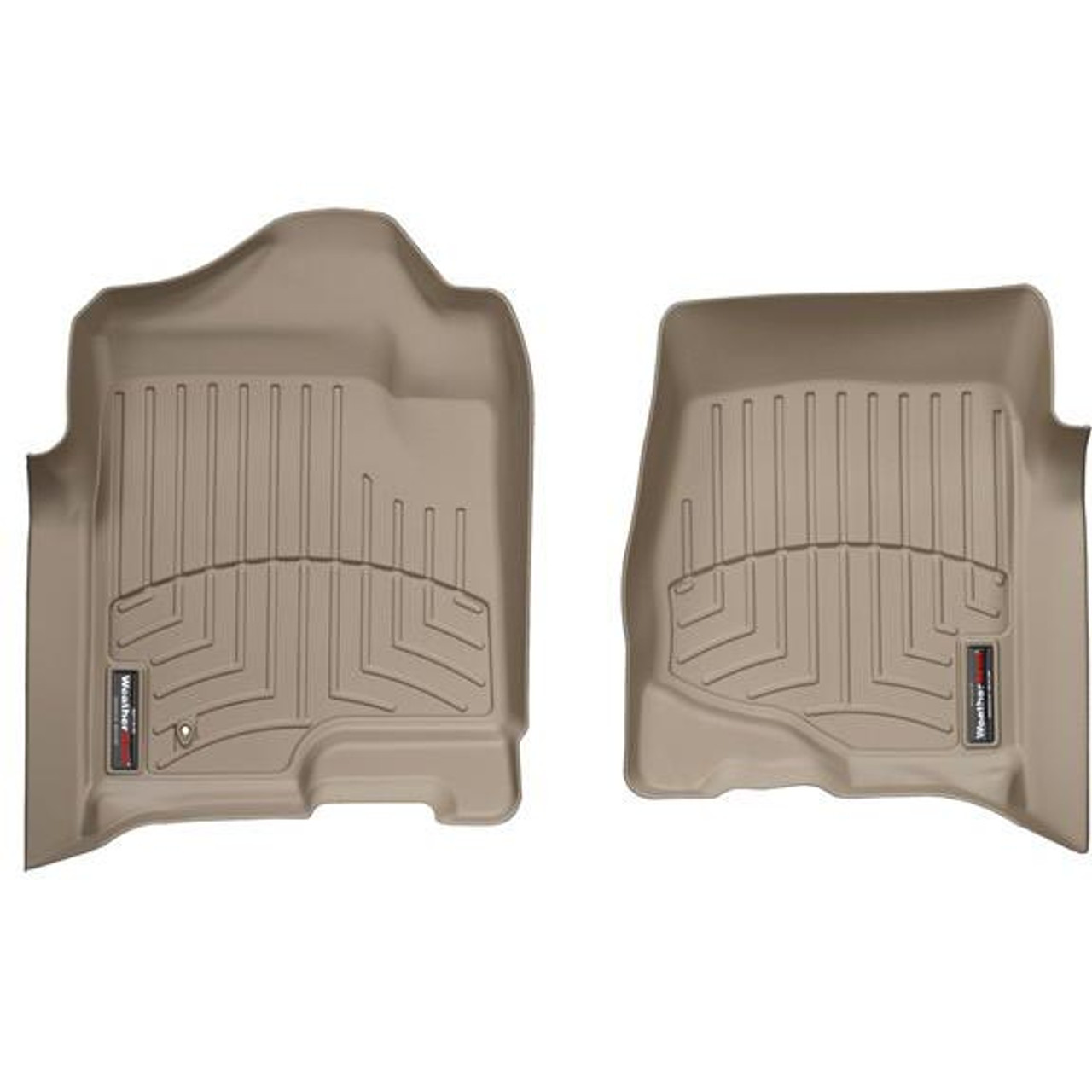 WEATHERTECH 450661 FRONT FLOORLINER FOR 2007.5-2014 GM SILVERADO/SIERRA (EXTENDED/CREW CAB) TAN WEATHERTECH 450661 FRONT FLOORLINER FOR 2007.5-2014 GM SILVERADO/SIERRA (EXTENDED/CREW CAB) TAN