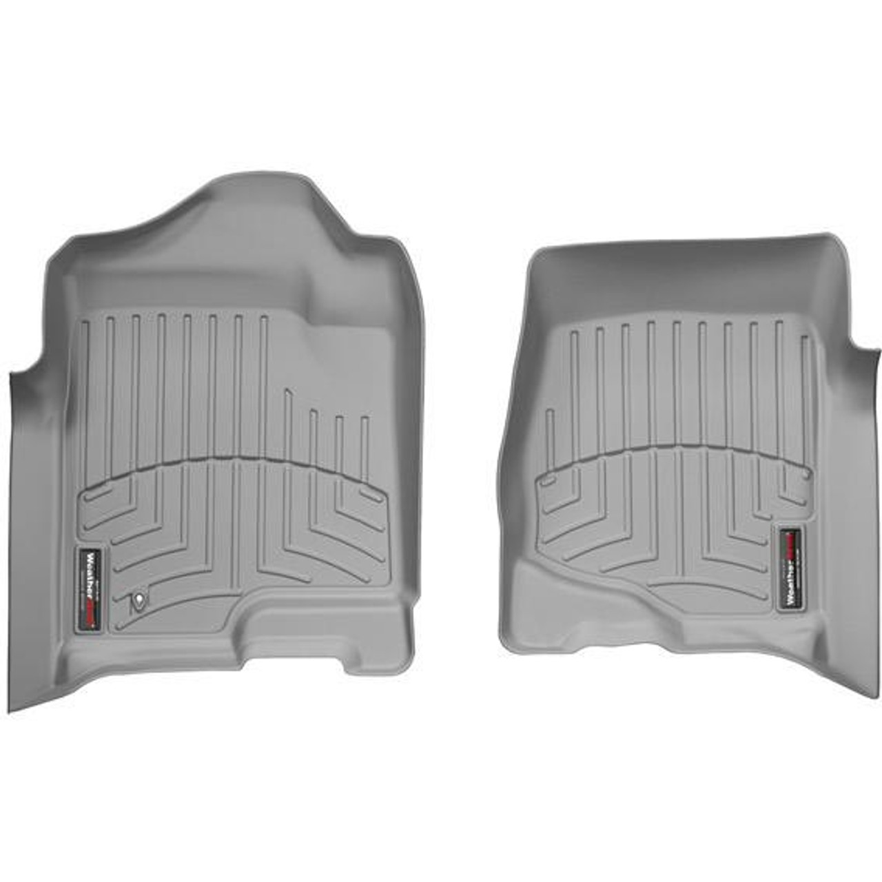 WEATHERTECH 460661 FRONT FLOORLINER FOR 2007.5-2014 GM SILVERADO/SIERRA (EXTENDED/CREW CAB) GRAY