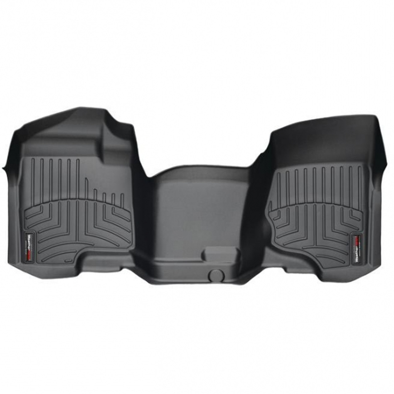 WEATHERTECH 442941 FRONT FLOORLINER, BLACK FOR 2007.5-2014 GM SILVERADO/SIERRA (EXTENDED/CREW CAB - W/O 4X4 FLOOR SHIFTER)(OVER-THE-HUMP) WEATHERTECH 442941 FRONT FLOORLINER, BLACK FOR 2007.5-2014 GM SILVERADO/SIERRA (EXTENDED/CREW CAB - W/O 4X4 FLOOR SHIFTER)(OVER-THE-HUMP)