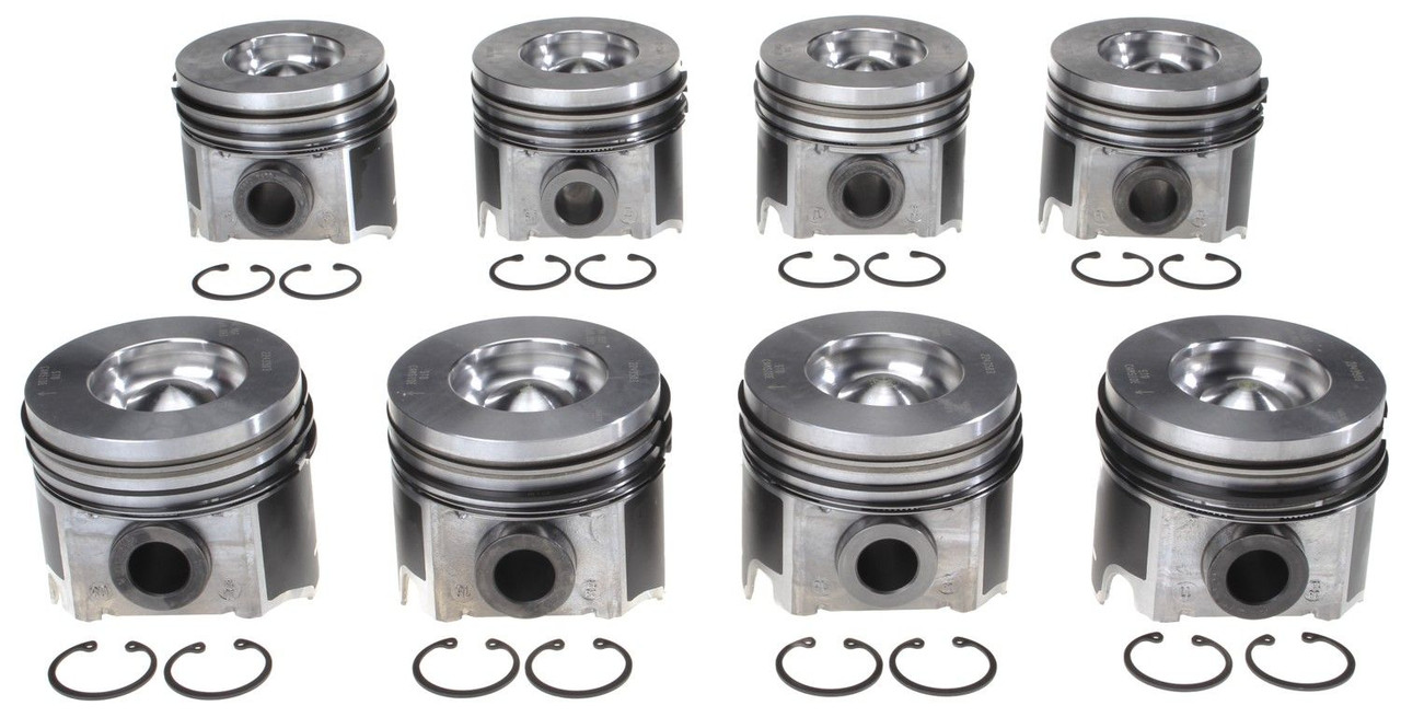 MAHLE 224-3503WR PISTON SET (STD) FOR 03-07 FORD POWERSTROKE 6.0L