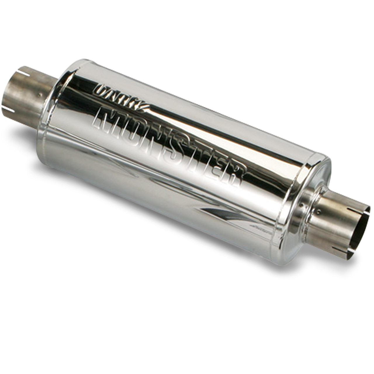 BANKS POWER 53800 EXHAUST MUFFLER-STAINLESS STEEL- 4 INCH