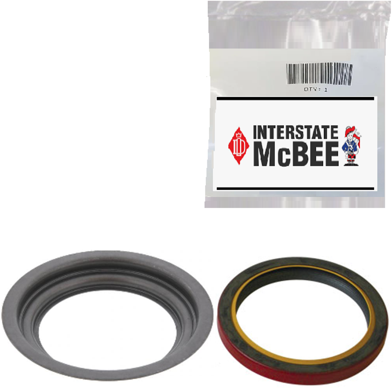 INTERSTATE-MCBEE M-3937111 FRONT CRANKSHAFT SEAL 89-07 5.9L CUMMINS (AFTERMARKET REPLACEMENT)