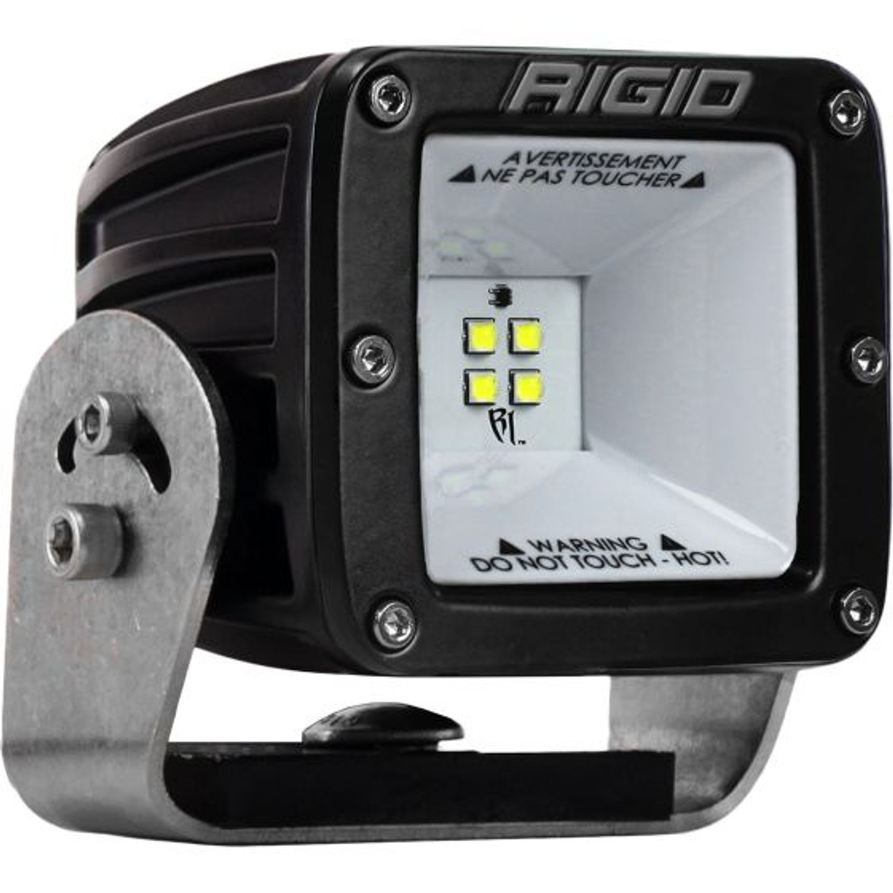RIGID INDUSTRIES 681513 2X2 115 DEGREE DC POWER SCENE LIGHT BLACK HOUSING RIGID INDUSTRIES 681513 2X2 115 DEGREE DC POWER SCENE LIGHT BLACK HOUSING