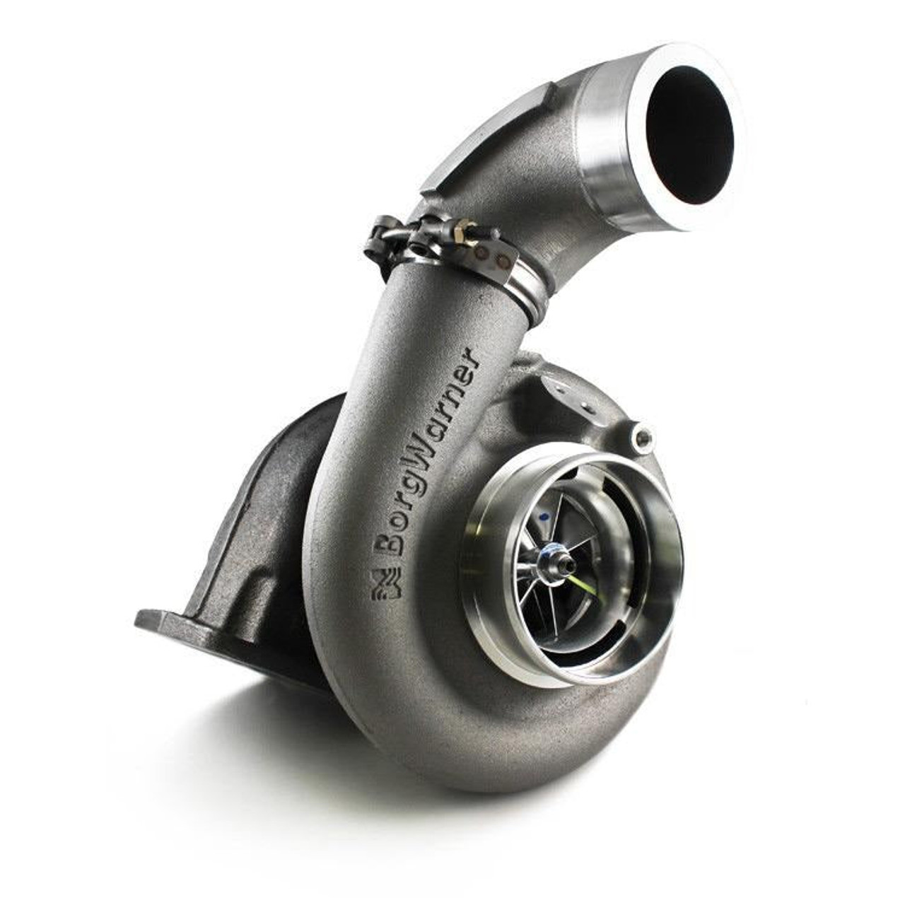 H&S MOTORSPORTS 565807 S300 SX-E 90 DEGREE COMPRESSOR OUTLET ELBOW WITH CLAMP