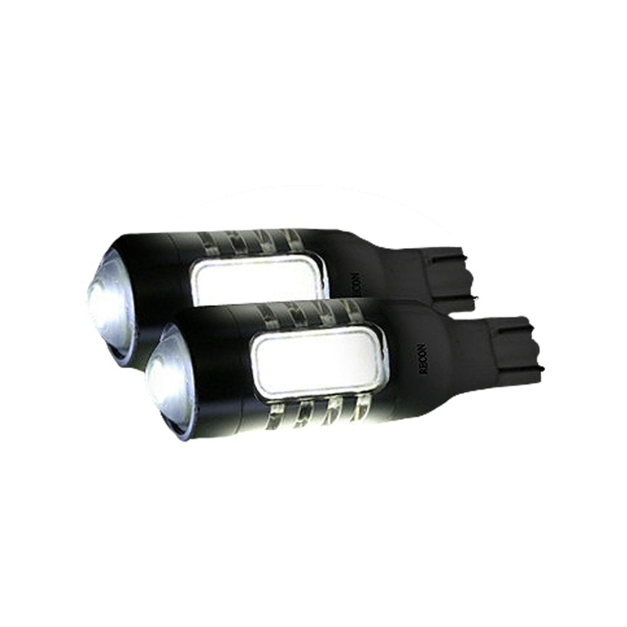 RECON 264226WH UNIVERSAL 921 T-15 360 DEGREE WHITE LED BULB (2-PACK)