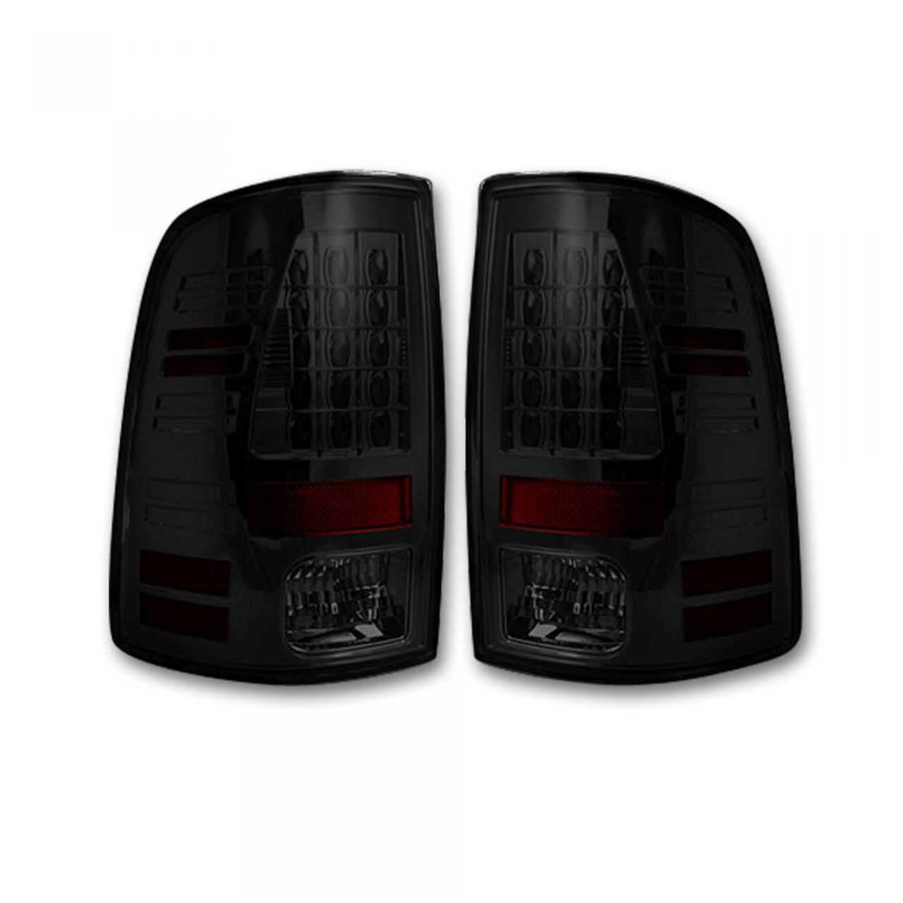 RECON 264236BK SMOKED LED TAIL LIGHTS FOR 2013-2018 RAM 1500/2500/3500 RECON 264236BK SMOKED LED TAIL LIGHTS FOR 2013-2018 RAM 1500/2500/3500
