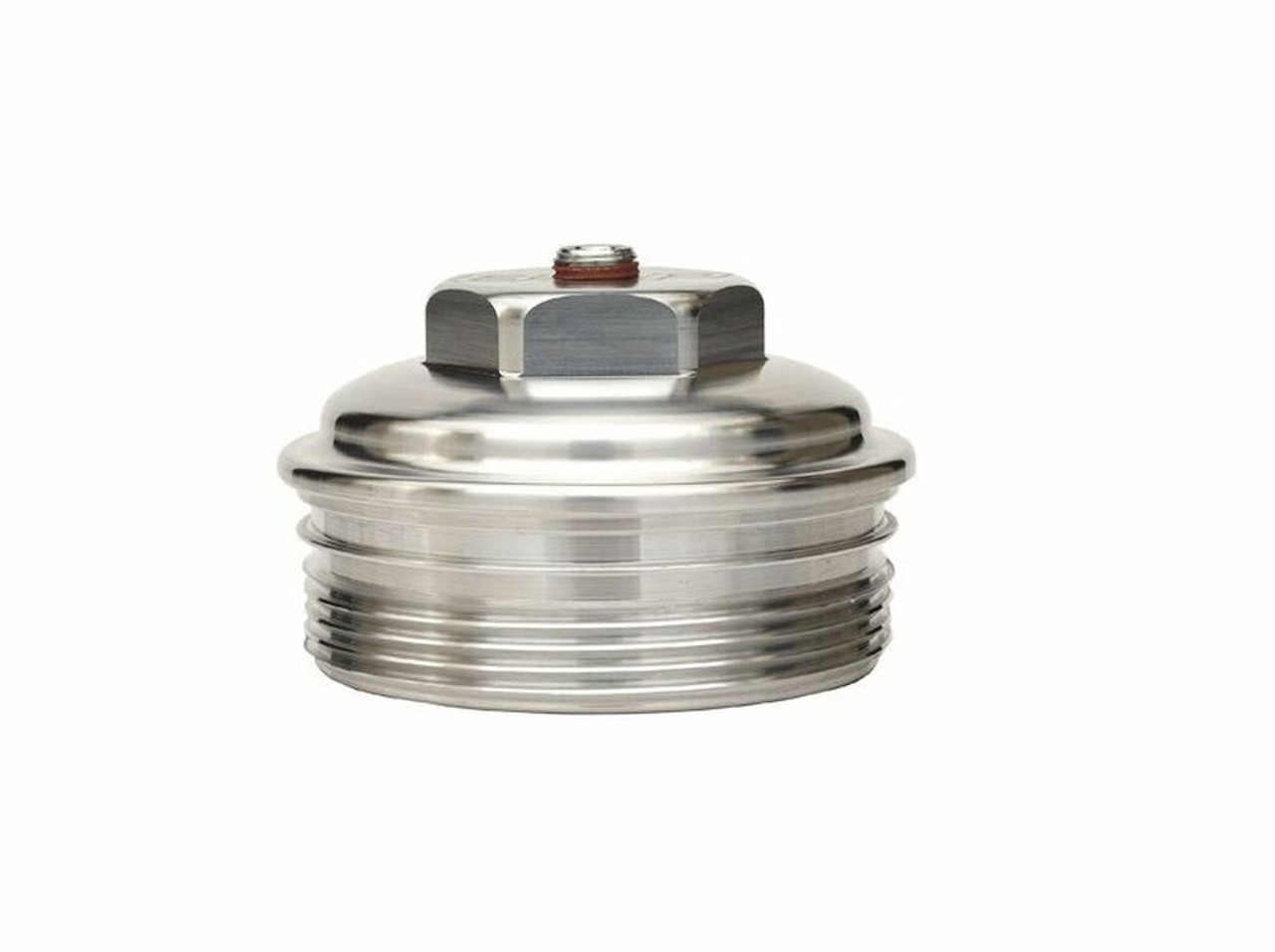 BEANS DIESEL 220020 3-PIECE BILLET FUEL & OIL FILTER CAP SET FOR 2003-2007 FORD SUPERDUTY WITH 6.0L POWERSTROKE ENGINE