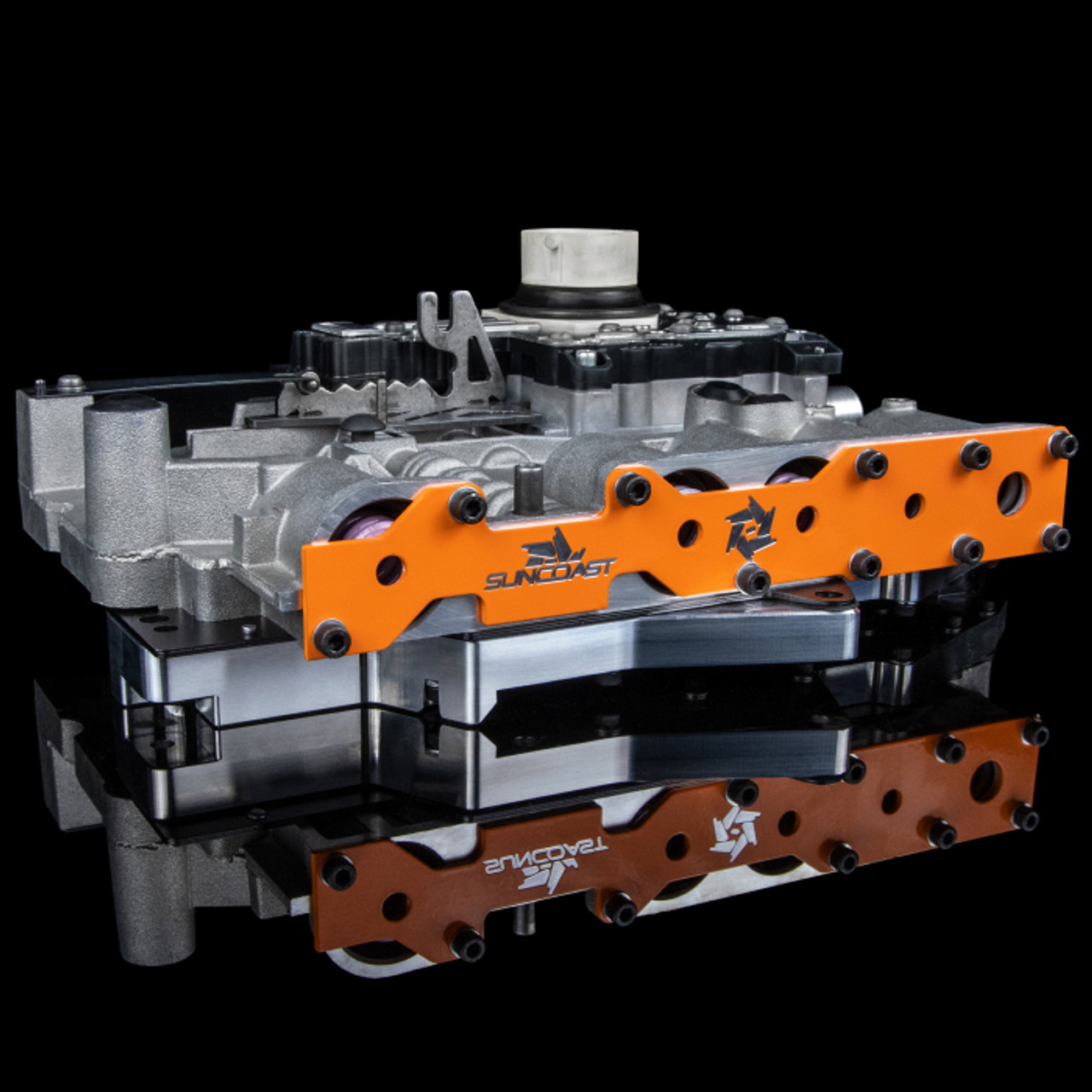 SUNCOAST 68RFE-VB-ZT 68RFE PRO-LOC DUCENTI 200PSI VALVE BODY W/ BILLET PLATE AND PUMP HALF FOR 07.5-18 DODGE RAM WITH 6.7L CUMMINS