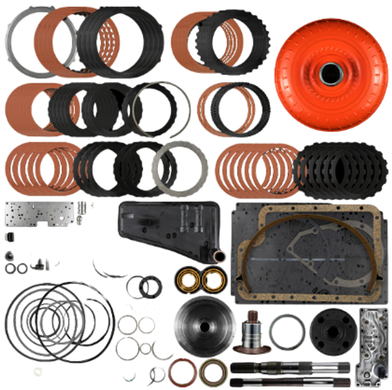SUNCOAST SC-4R100SC-3 4R100 CATEGORY 3 REBUILD KIT WITH CONVERTER FOR 99-03 FORD SUPER DUTY WITH POWERSTROKE