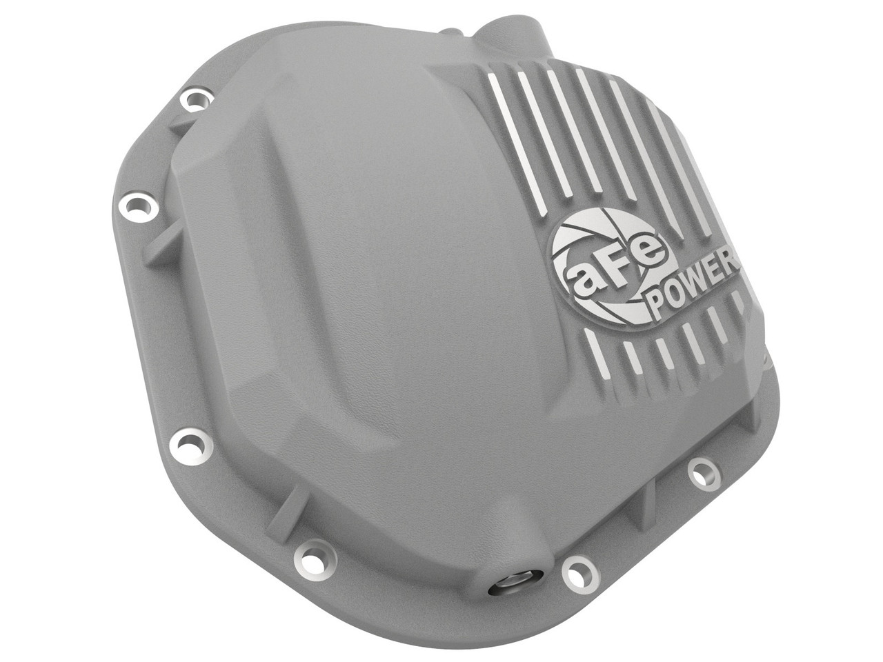 AFE POWER 46-71100A STREET SERIES DANA 60 FRONT DIFFERENTIAL COVER WITH RAW FINISH FOR 17-20 FORD F250/F350