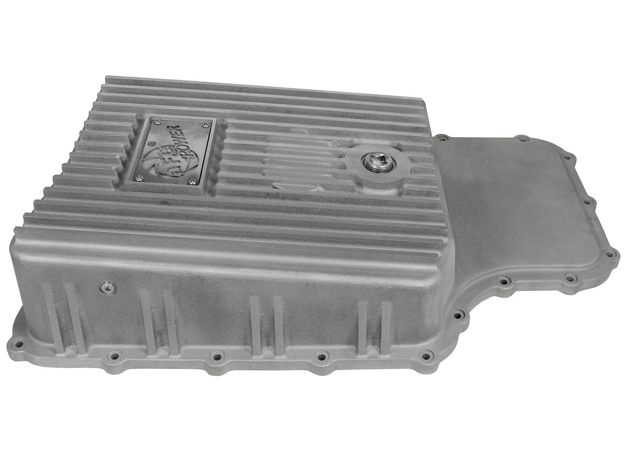 AFE POWER 46-70180 TRANSMISSION PAN RAW W/ MACHINED FOR 11-19 FORD 6.7 POWERSTROKE AFE POWER 46-70180 TRANSMISSION PAN RAW W/ MACHINED FOR 11-19 FORD 6.7 POWERSTROKE