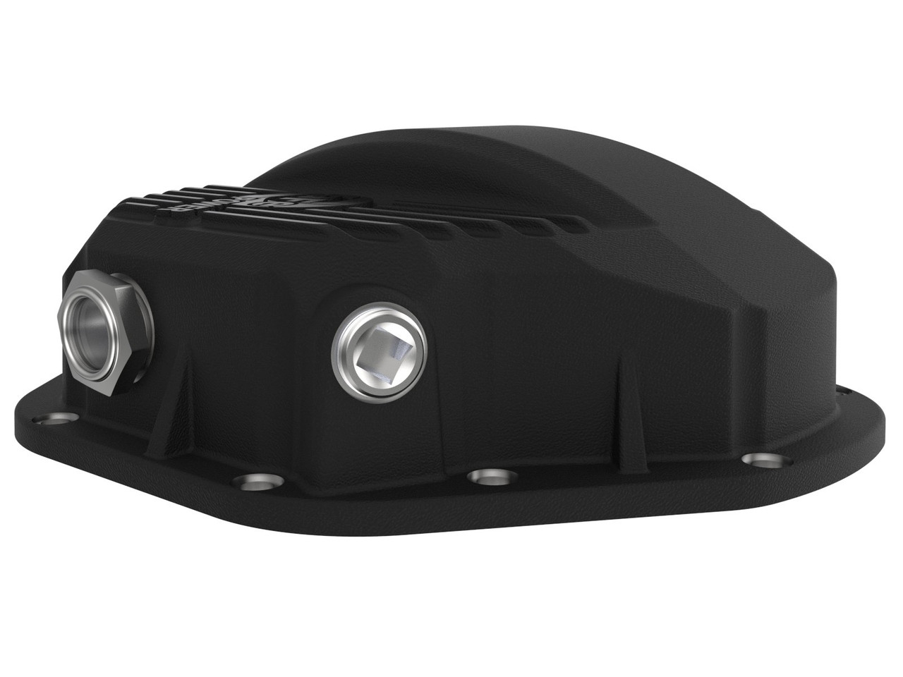 AFE POWER 46-70032 PRO SERIES REAR DIFFERENTIAL COVER BLACK W/ MACHINED FOR 94-02 DODGE & 99-07 FORD TRUCKS